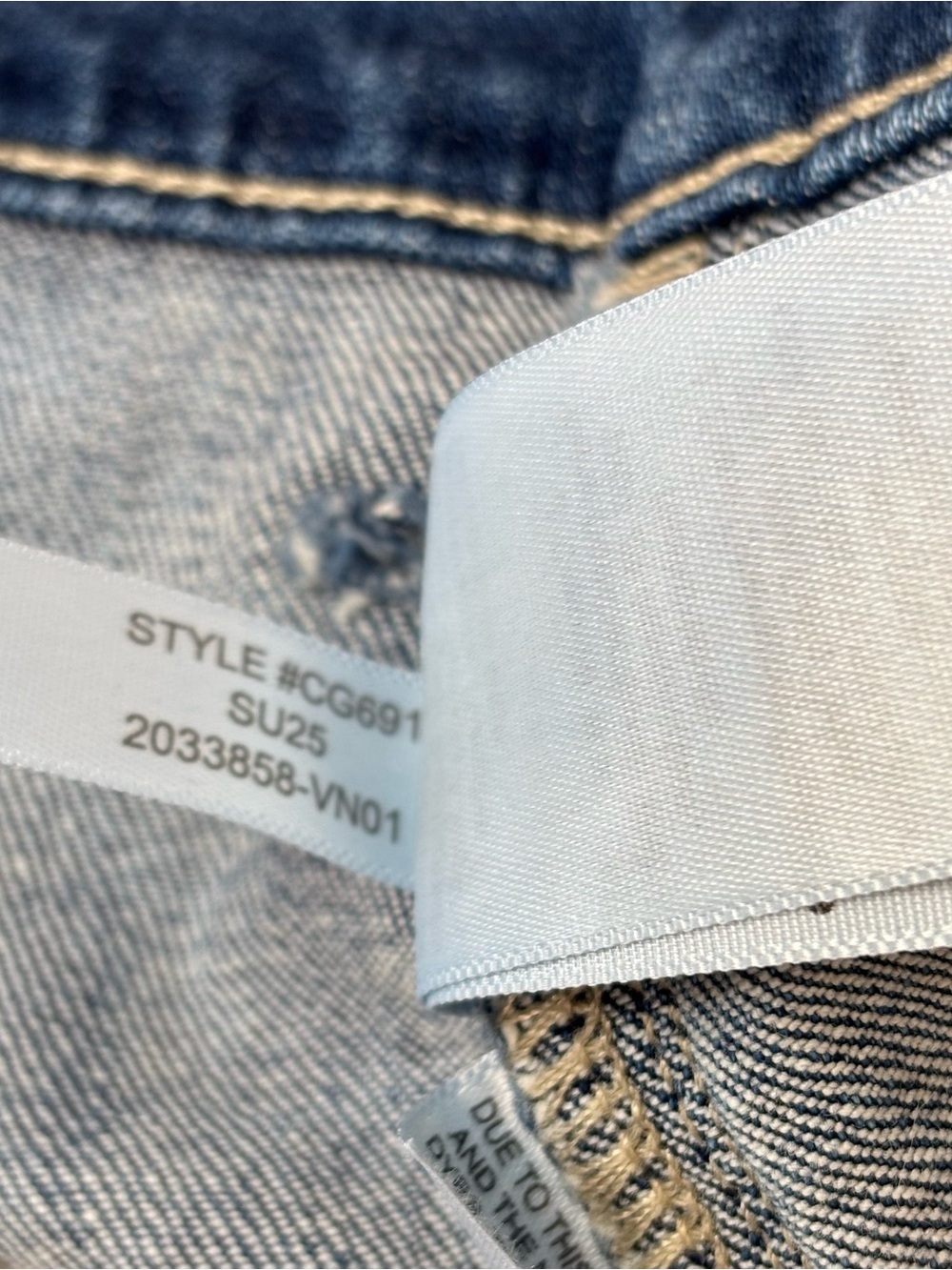 J. Crew Factory Sailor Patch Pocket Denim Short Size 30 Medium Wash Blue - Picture 11 of 11